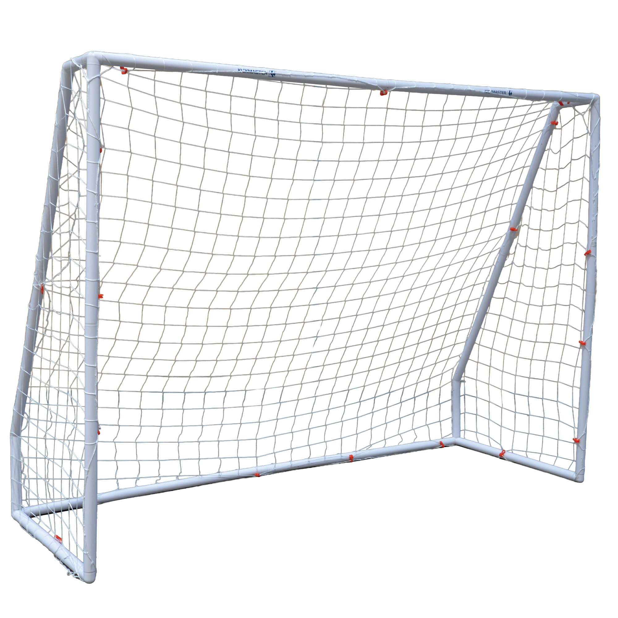 Kickmaster 42mm Premium PVC Goal - White - 8ft 